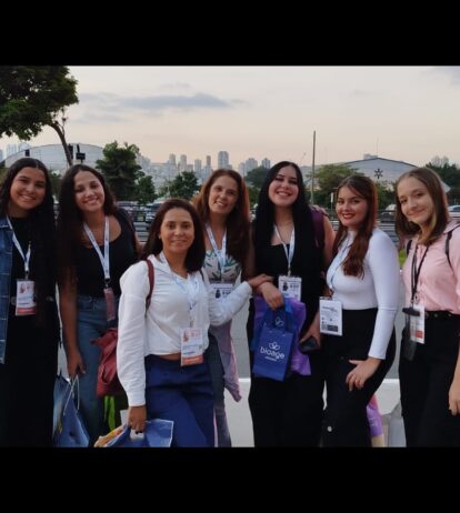 Alunas do curso de Estética e Cosmética da FAM participam do Estética In São Paulo 2026