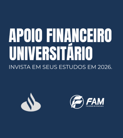 Bolsa Santander 2026: alunos da FAM podem concorrer a apoio financeiro de R$ 3 mil